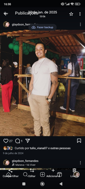 Foto de glaydson fernandes silva